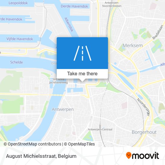 August Michielsstraat map