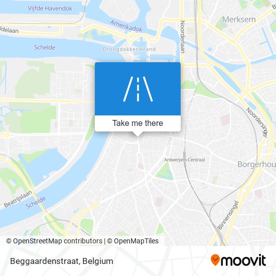 Beggaardenstraat map