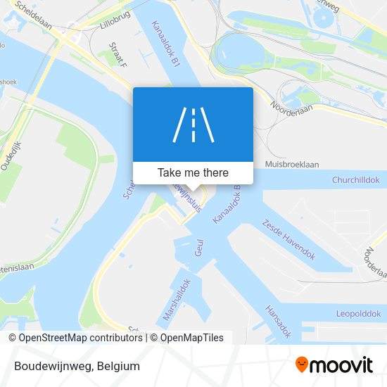 Boudewijnweg map