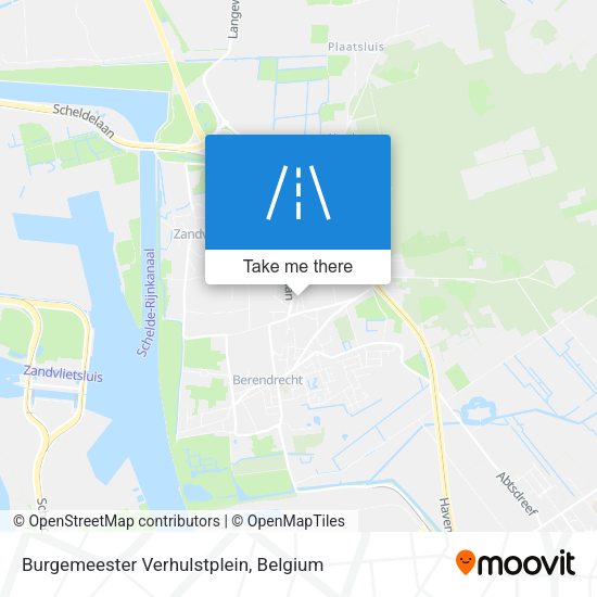 Burgemeester Verhulstplein plan