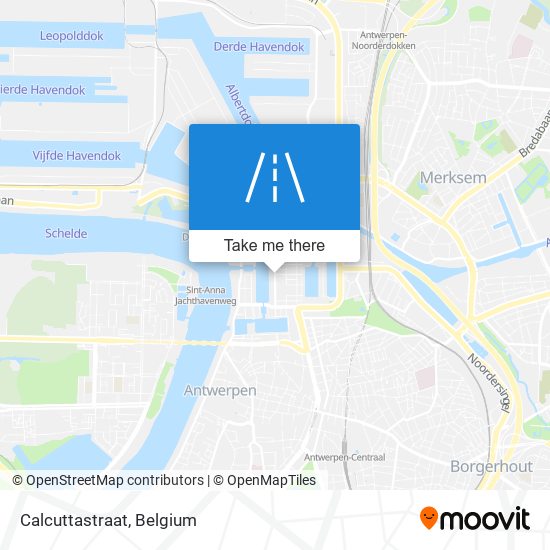 Calcuttastraat map