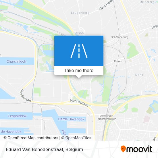 Eduard Van Benedenstraat plan