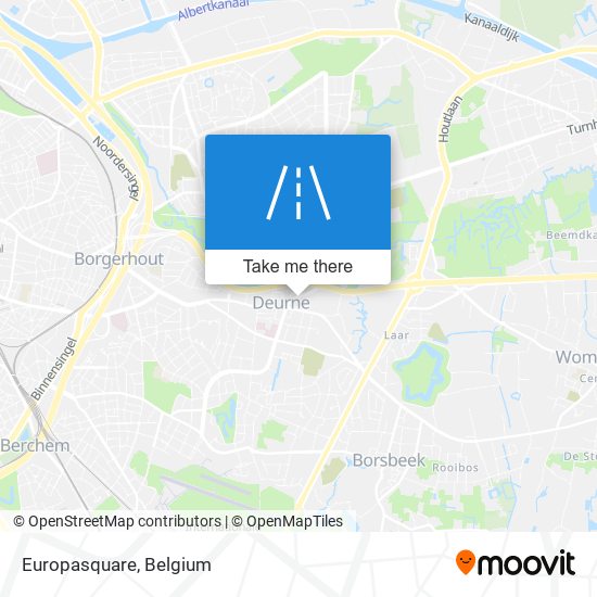 Europasquare map