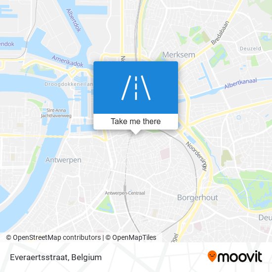 Everaertsstraat map