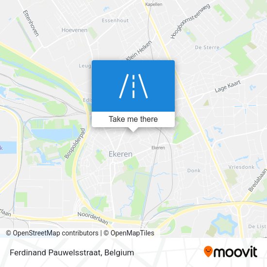 Ferdinand Pauwelsstraat map