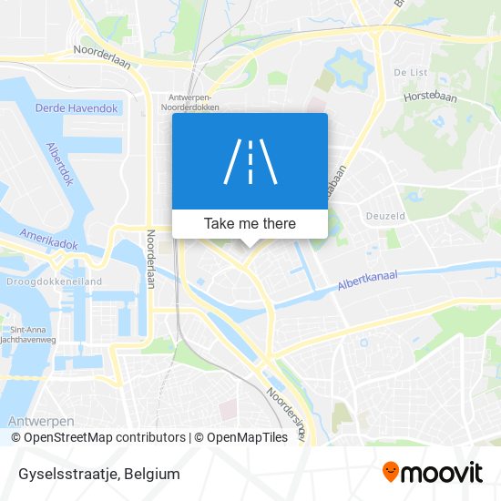 Gyselsstraatje plan