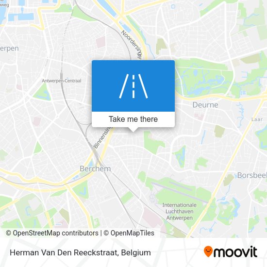 Herman Van Den Reeckstraat plan