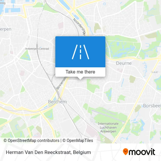 Herman Van Den Reeckstraat map
