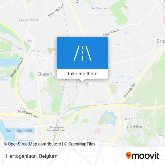 Hertogenlaan map