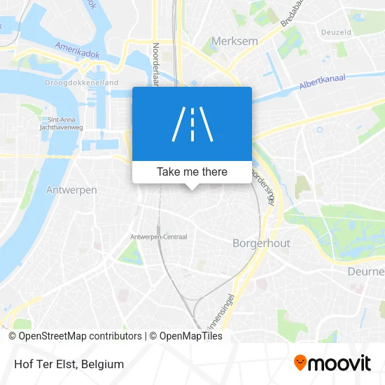 Hof Ter Elst map