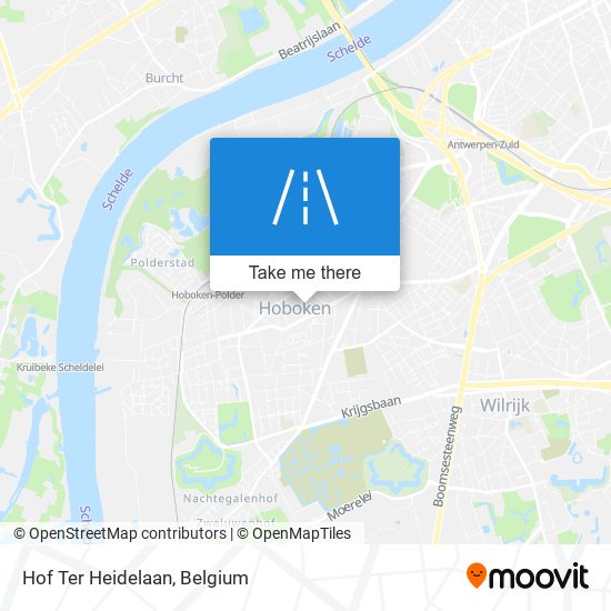 Hof Ter Heidelaan map