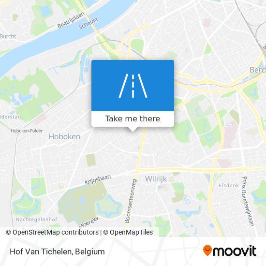 Hof Van Tichelen map