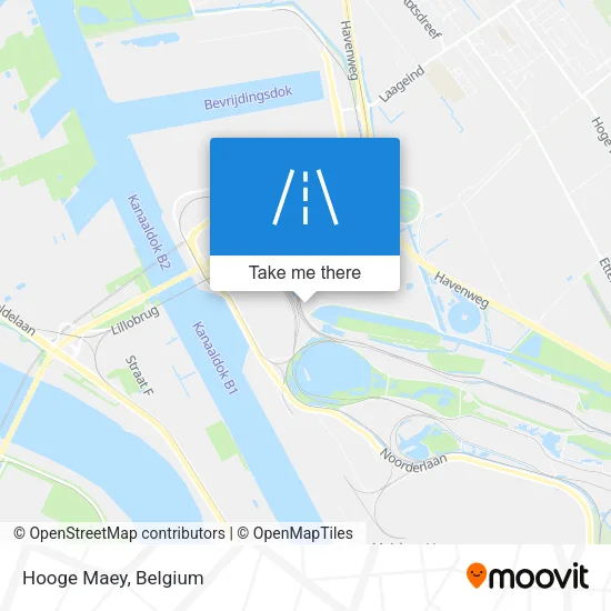 Hooge Maey map
