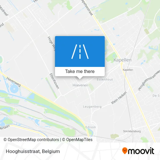 Hooghuisstraat map