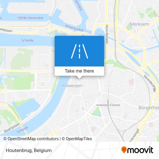 Houtenbrug map