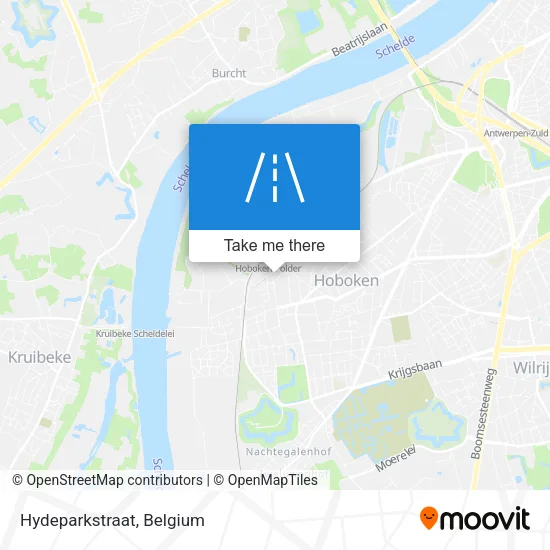 Hydeparkstraat map