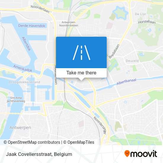Jaak Coveliersstraat plan