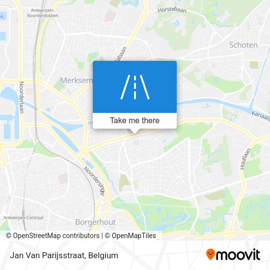 Jan Van Parijsstraat plan