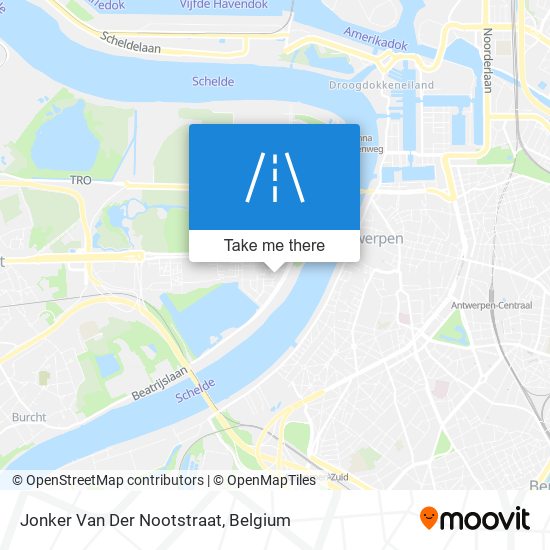 Jonker Van Der Nootstraat map