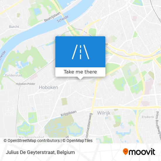 Julius De Geyterstraat map