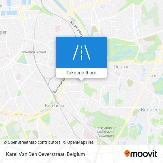 Karel Van Den Oeverstraat map