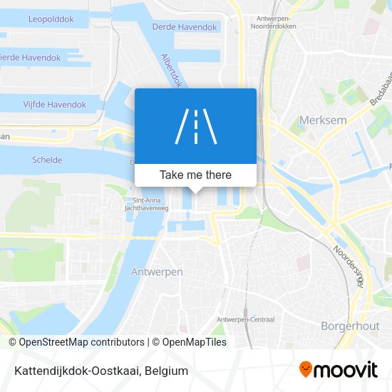 Kattendijkdok-Oostkaai map