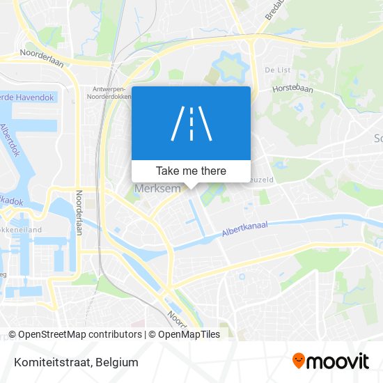 Komiteitstraat map