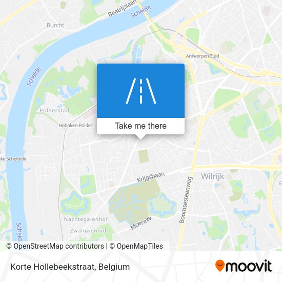 Korte Hollebeekstraat plan