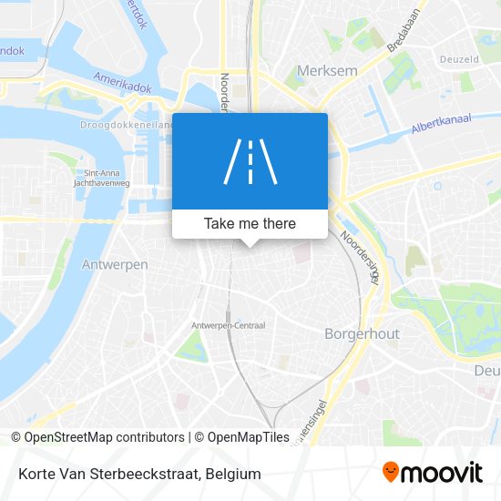 Korte Van Sterbeeckstraat plan