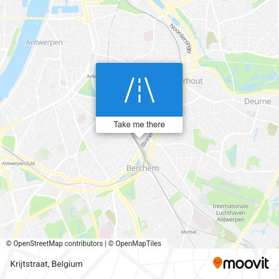 Krijtstraat map