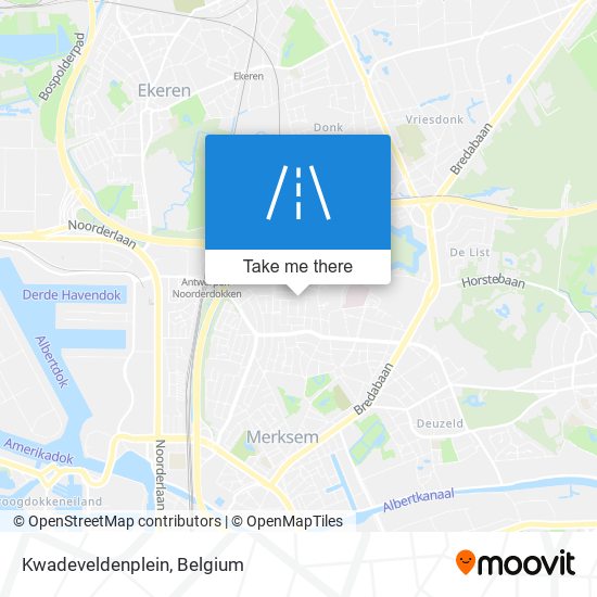 Kwadeveldenplein map