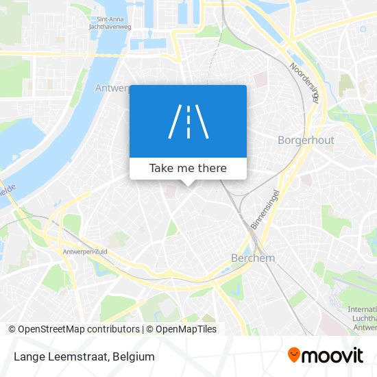 Lange Leemstraat map