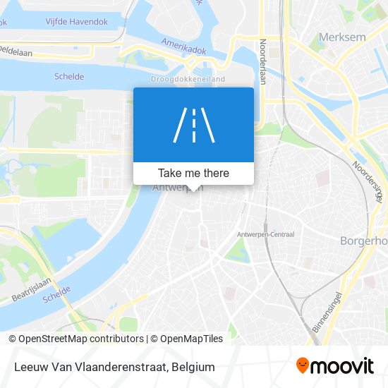Leeuw Van Vlaanderenstraat map