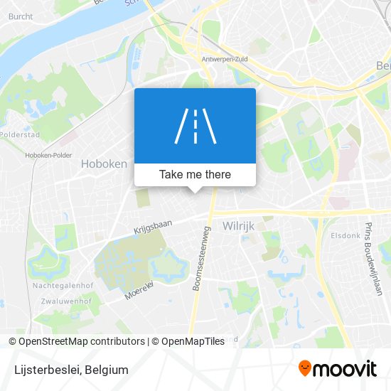 Lijsterbeslei map