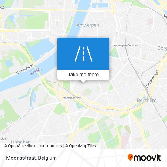 Moonsstraat map