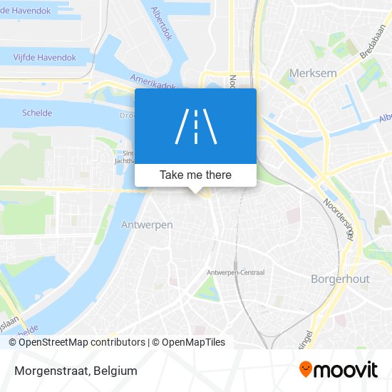 Morgenstraat map