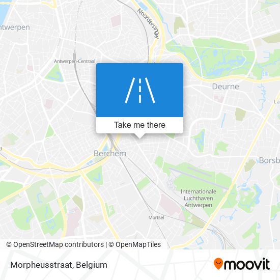 Morpheusstraat map