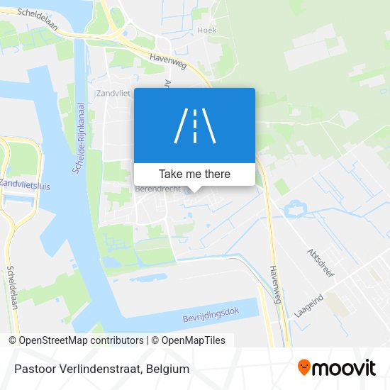 Pastoor Verlindenstraat map
