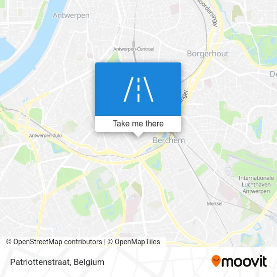 Patriottenstraat map