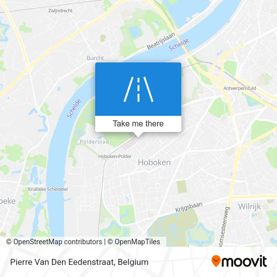 Pierre Van Den Eedenstraat map