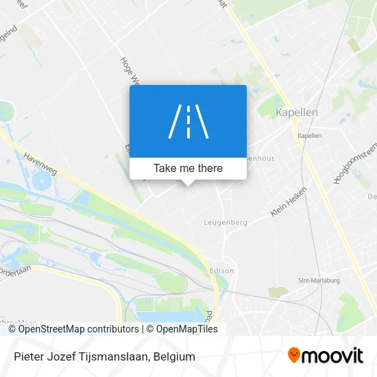 Pieter Jozef Tijsmanslaan map