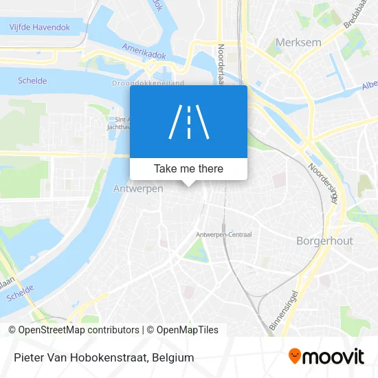 Pieter Van Hobokenstraat map