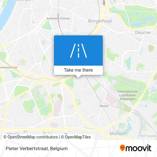 Pieter Verbertstraat map