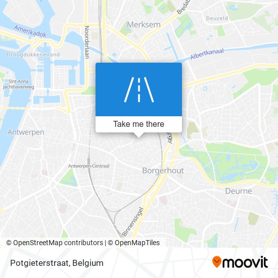 Potgieterstraat map