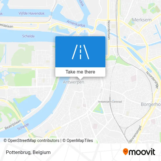 Pottenbrug map