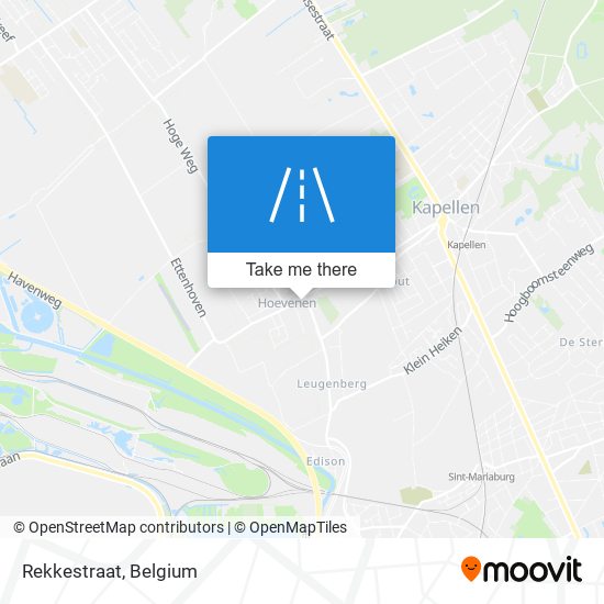 Rekkestraat plan