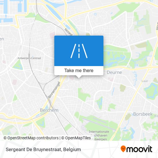 Sergeant De Bruynestraat map