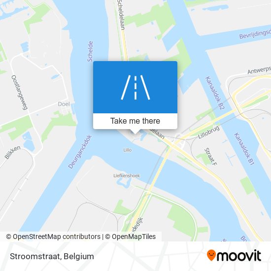 Stroomstraat map