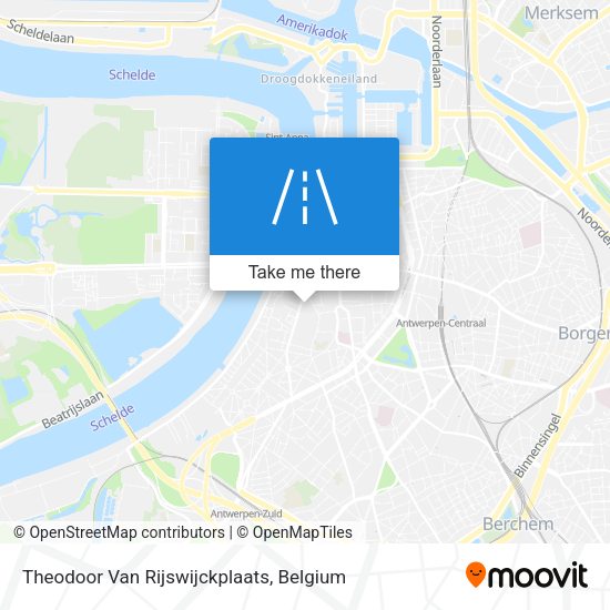Theodoor Van Rijswijckplaats map