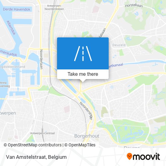 Van Amstelstraat map